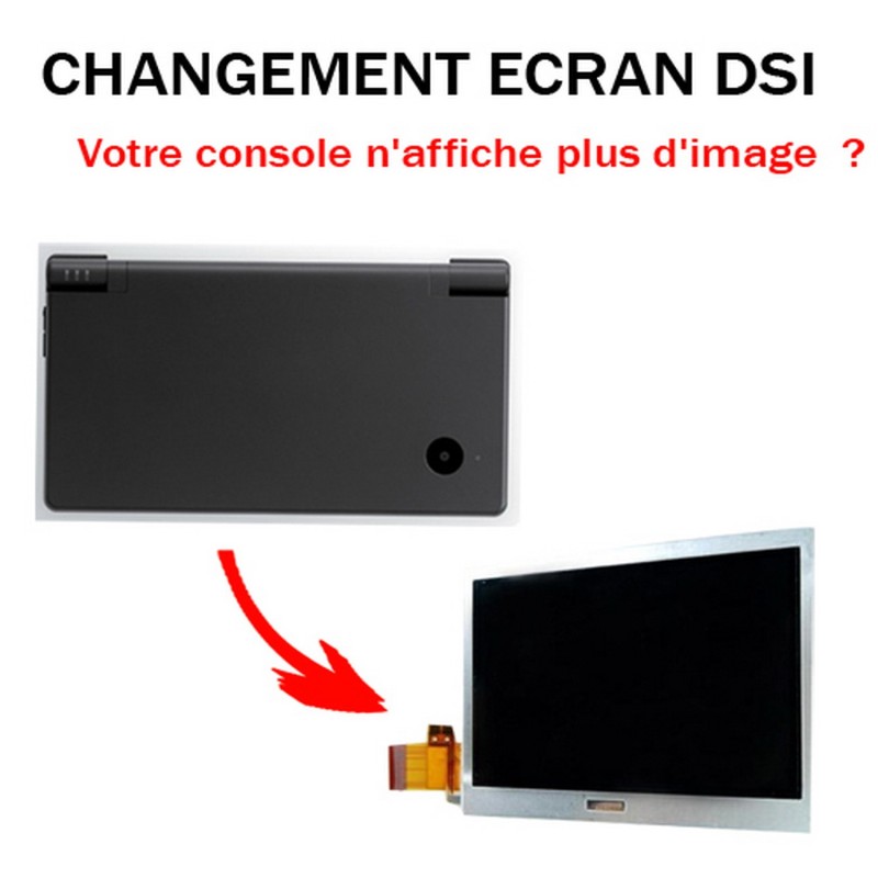 Ecran LCD Inférieur Bottom (Ecran du Bas) Pour Console Nintendo DSi