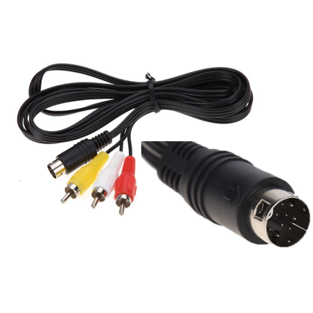Cable Audio Video A/V - RGB Pour Megadrive 2, Genesis 2