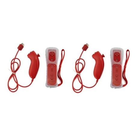 2x-manettes-wiimote-motion-plus-nunchuk-filaire-pour-wii-wii-u-rouge