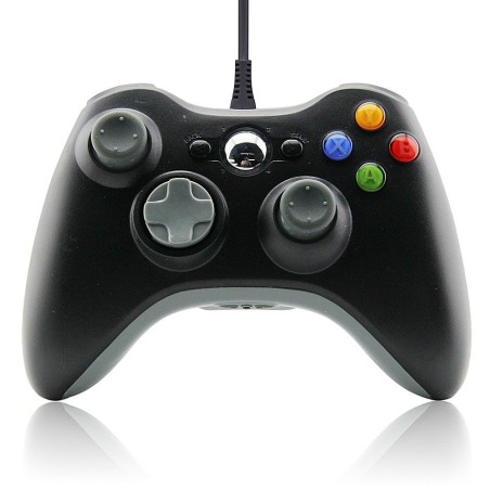 manette-pour-xbox-360-pc-windows-filaire-180m-noire