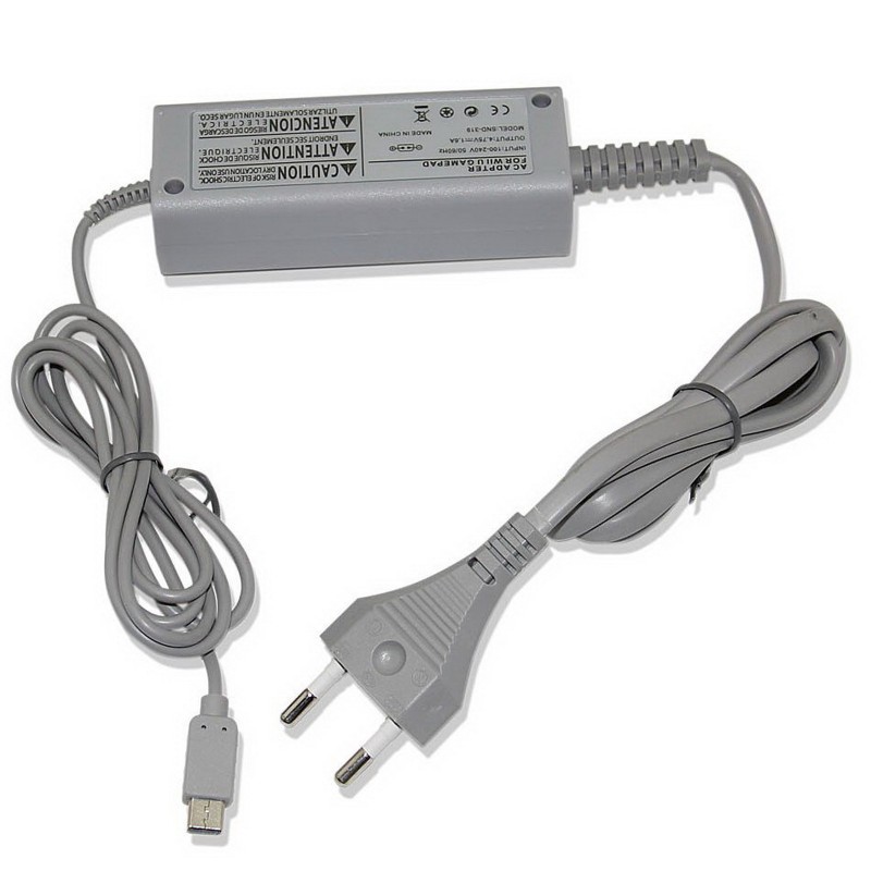 AC Adaptateur, Chargeur secteur GamePad pour Wii U 6956664931102 eBay