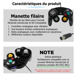 Manette Blanche Game Cube