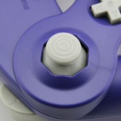Manette Pad Joystick GameCube USB Pour PC, Linux & Mac - Rétro Gaming - Violet