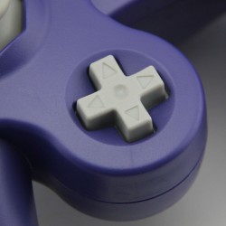 Manette Pad Joystick GameCube USB Pour PC, Linux & Mac - Rétro Gaming - Violet