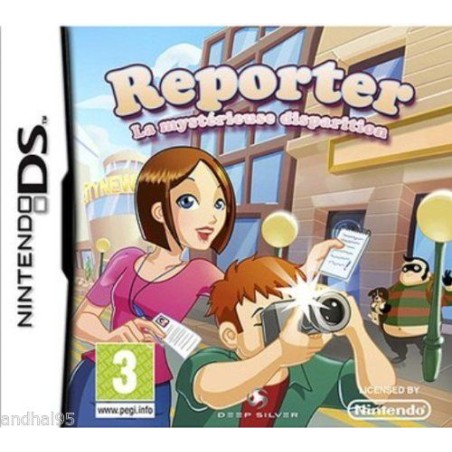 Reporter : la mysterieuse disparition pour Nintendo DS