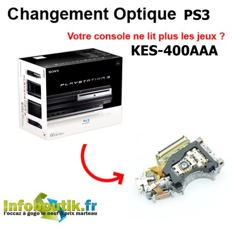 Pièce de Rechange Lentille Bloc Optique PS3 KES-400AAA