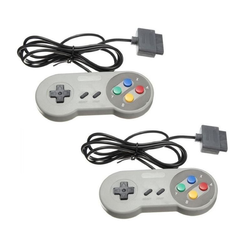 2x-manettes-filaire-pour-super-nintendo-famicom-snes