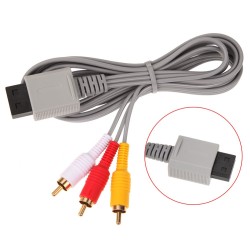 Cable Audio Video A/V - RGB Pour Console Wii, Compatible Wii U