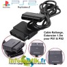 Cable, Rallonge 1,5m pour Manette PS1, PS2