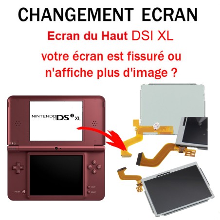 Ecran LCD superieur nintendo dsi.xl