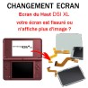 Ecran LCD superieur nintendo dsi.xl