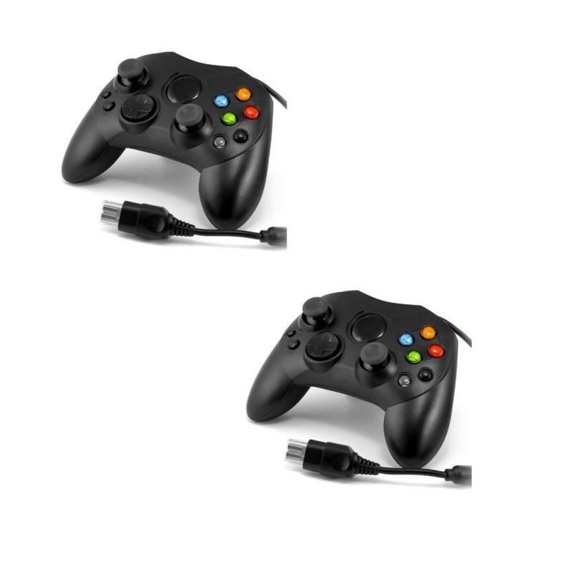 2x-manettes-noires-vibrantes-pour-xbox-premiere-generation-