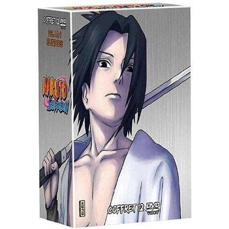 Naruto Shippûden - Coffret N°12 des Volumes 1 à 4 - épisodes 221 à 272 [DVD]