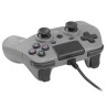 Manette USB pour PS4/PS3/PC Windows filaire - 2m - Grise