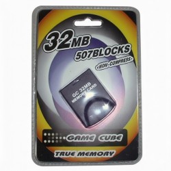 Carte Mémoire Générique 32Mb (507Blocks) Game Cube/Wii