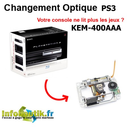 Pièce de Rechange Chariot Bloc Optique PS3 KEM-400AAA