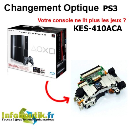 Pièce de Rechange Lentille Bloc Optique PS3 KES-410ACA