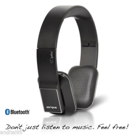 Casque + Micro Campus Eights Bluetooth MIC-BT33 Téléphone, MP3/MP4, PC...