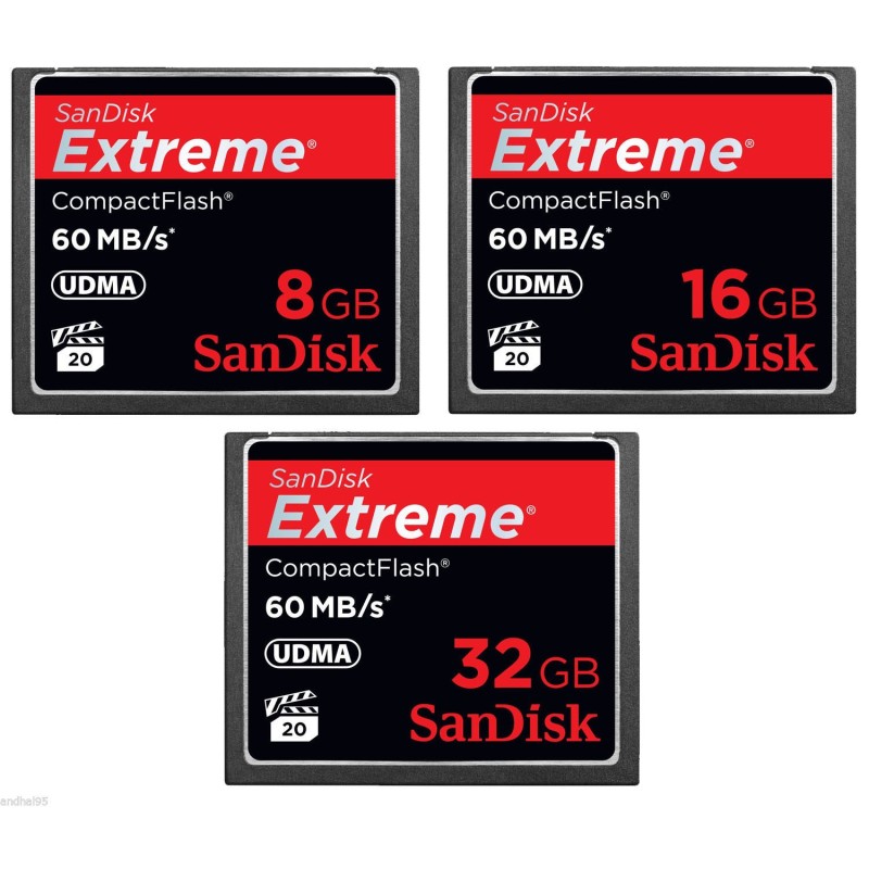 Carte M moire Sandisk Compact Flash Extreme CF Card 8Go Carte M moire Sandisk Compact Flash Extreme CF Card 8Go