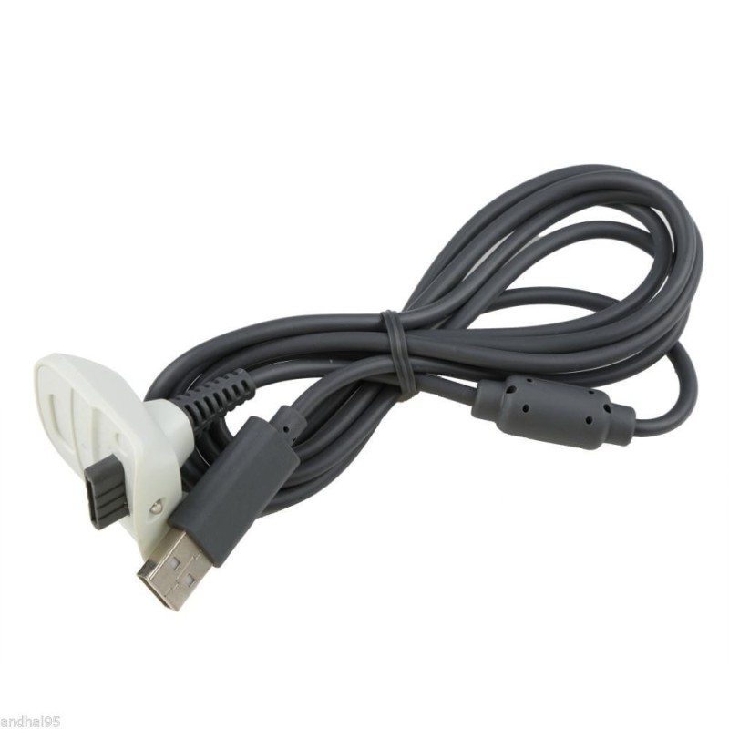 Usb cable dedicated to the loading and connections for the xbox 360