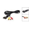 Cable Audio et Video A/V - RGB Pour PS1, PS2 & PS3
