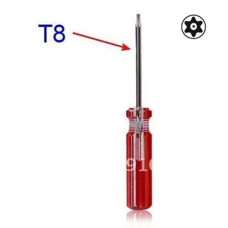 Tournevis Torx T8 avec trou pour PS3, PS4, Xbox 360 [Accessoire console de jeux]