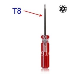 Tournevis Torx T8 (Xbox 360 - PS3 - PS4)